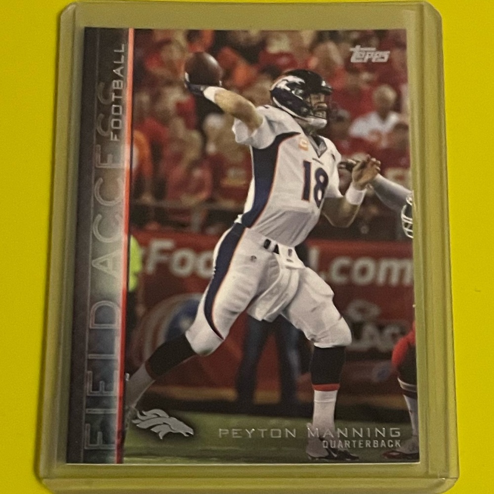 Peyton Manning #150 2015 Topps [Field Access] Football Trading Card